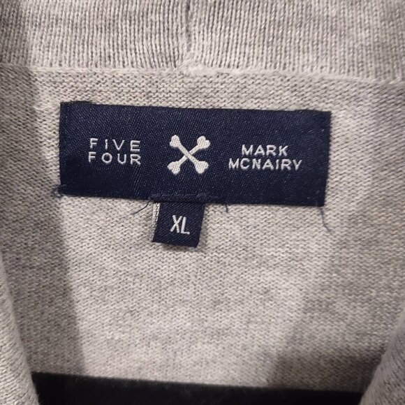 Marc McNairy Men's Light Gray Button Down Cardigan Size XL - Picture 3 of 6